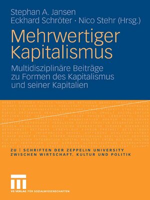 cover image of Mehrwertiger Kapitalismus